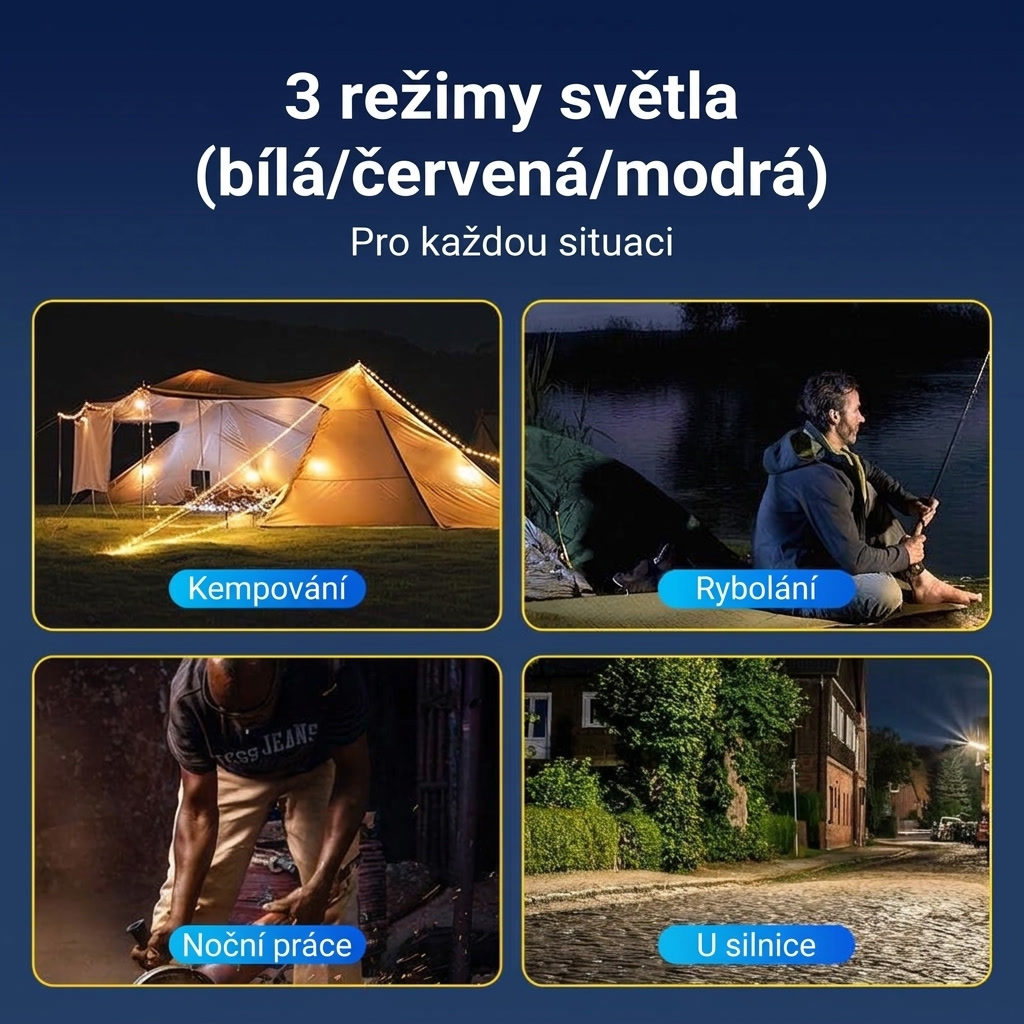 Solvira™ — Solární LED pracovní světlo (288 LED)